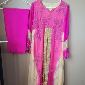 Pakistani indian long dress